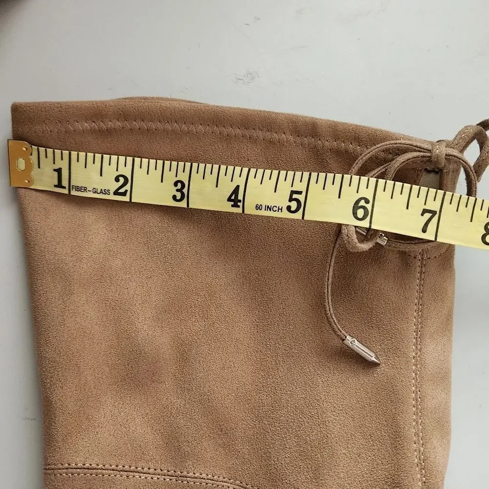 Marc Fisher LTD Arletta  Tan Over-the-Knee Boots Size 7